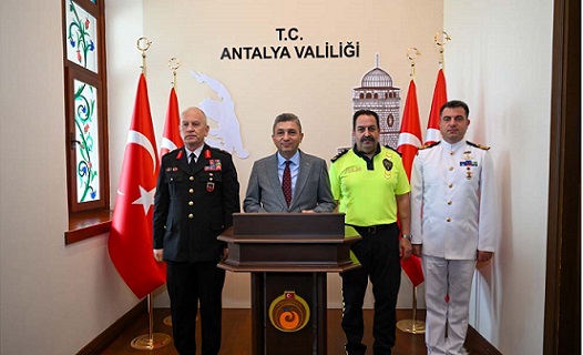Vali Şahin’den “Antalya’nın Huzuru” Nisan Ayı Değerlendirmesi