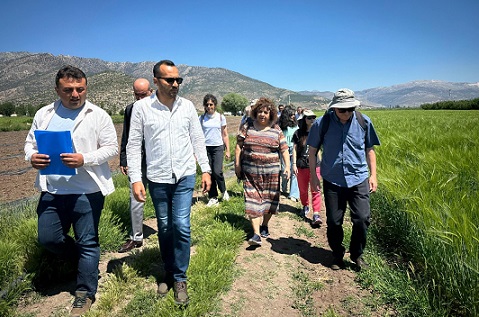 Cezaevlerinde AB projesi kapsamında organik tarım eğitimi