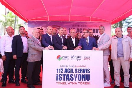 Kepez’de 112 Acil Sağlık İstasyonu’nun temeli atıldı