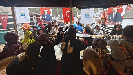 Yörük Türkmen Festivali’nde tarhana kuyruğu