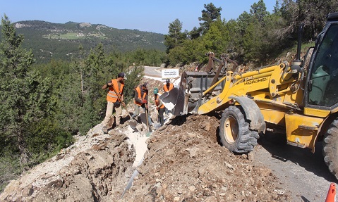 ASAT’tan Korkuteli’de 28 kilometrelik içme suyu çalışması