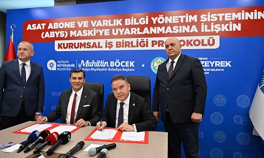 Antalya ve Manisa Büyükşehir Belediyeleri arasında iş birliği protokolü