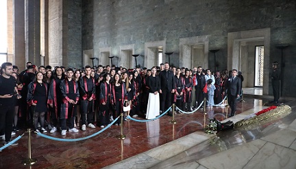 Korkuteli Belediyesi Anıtkabir Ziyareti