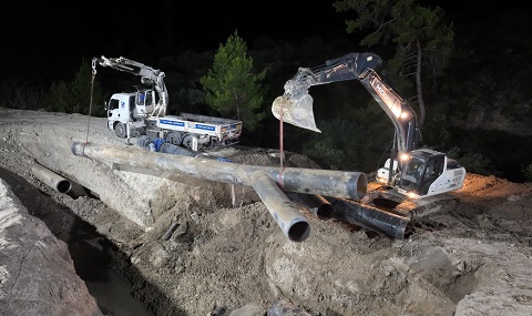 Antalya Büyükşehir’den Alanya’nın içme suyu altyapısına güçlü dokunuş