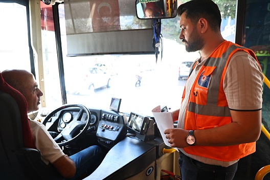 Antalya’da Otobüs ve taksilere sıkı denetim