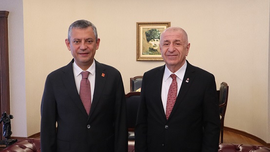 Ümit Özdağ, Özgür Özel’i ziyaret etti