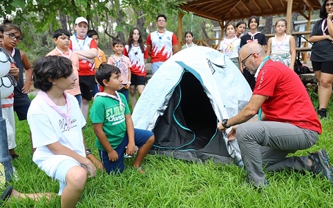 Antalya’da izcilik kampı başlıyor