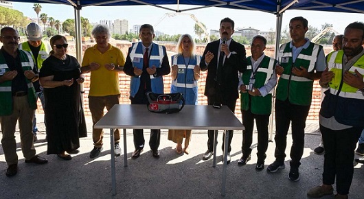 Antalya’da 900 Yataklı Yeni Hastane için temel atma töreni gerçekleştirildi