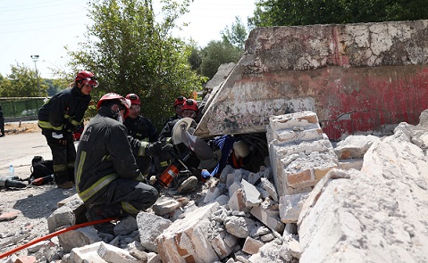 Antalya’da geniş kapsamlı deprem tatbikatı yapıldı