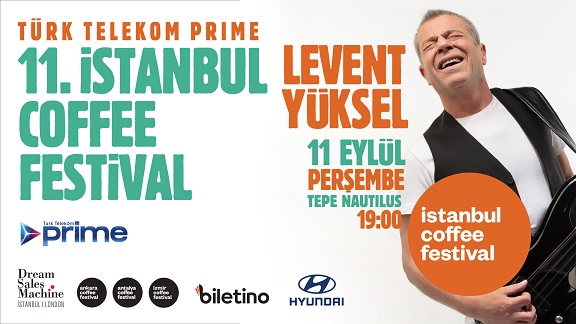 Levent Yüksel, Ceza, Haluk Levent ve Madrigal İstanbul Coffee Festival Sahnesinde!