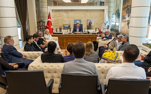 CHP Heyetinden Manavgat Belediyesi’ne Ziyaret