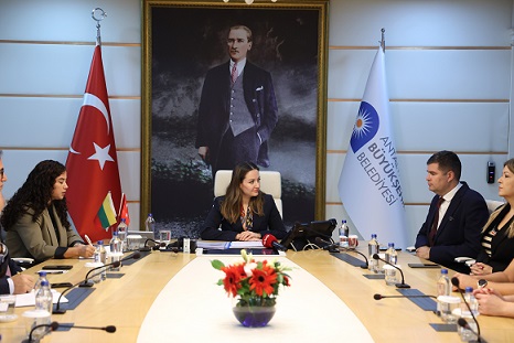 Antalya Büyükşehir Belediyesi Litvanya heyetini ağırladı
