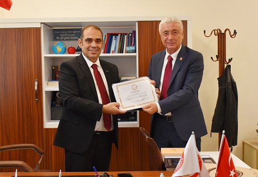 Kamacı: mazbata alıp göreve başladı