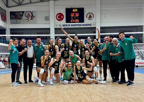 Manavgat’ın Sultanları Açı Kolejini 3-0 Mağlup Etti