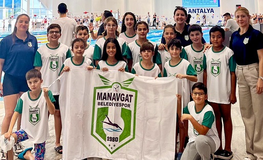 Manavgat Belediyespor Yüzme Kulübü Sporcularından Önemli Dereceler
