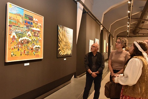 “Kışın Soğuğunda Sıcağa Dönen Renkler” sergisi Modern Sanatlar Galerisi’nde