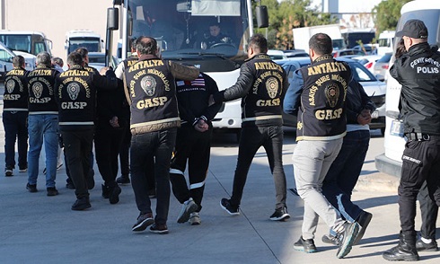 Antalya’da Milyon Dolarlık Kripto Para Yağması Yapan 13 Şüpheli Aynı Gün Yakalandı