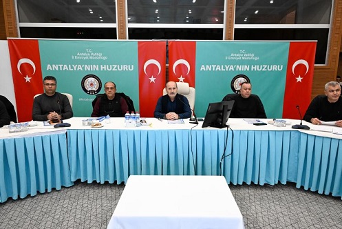 İl Emniyet Müdürü Zaimoğlu’ndan Haftalık Değerlendirme Toplantısı