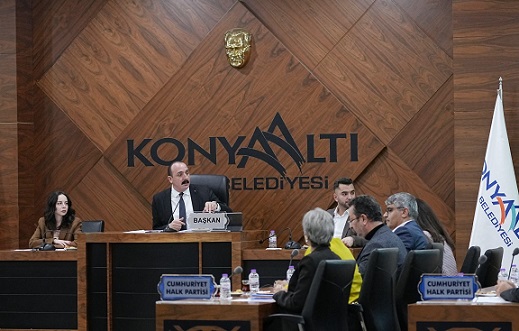 Konyaaltı Belediye Meclisi’nde 6 Şubat Unutulmadı