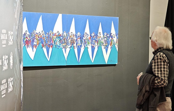 Teke Zeybekleri Resim Sergisi Kepez’de sanatseverlerle buluştu