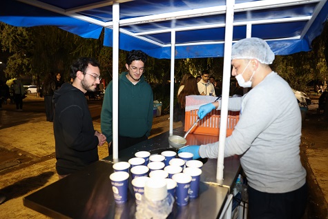 Antalya Büyükşehir’den sınav haftası boyunca sıcak çorba ikramı