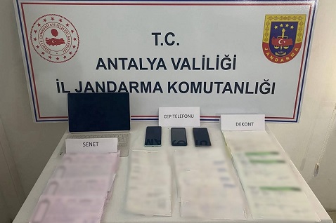 Antalya Kaş’ta tefecilik operasyonu!