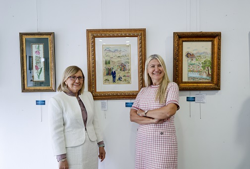 “Minyatür ve Tezhip Sanatı ile Antalya Sergisi” açıldı