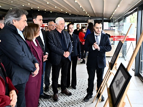Muratpaşa’da Engelsiz Kafe’de anlamlı sergi