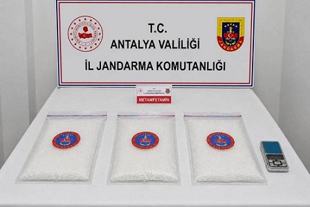 Antalya Serik’te zehir operasyonu! Kilolarca ele geçirildi