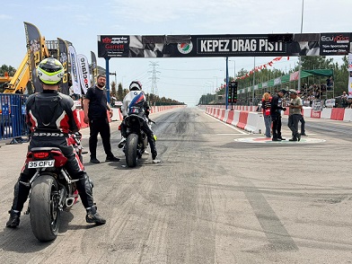 Antalya Kepez’de motodrag heyecanı başladı