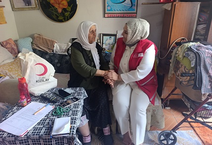 Engelli ve Yaşlı Bireylere Destek İçin Gönüllüler Sahada