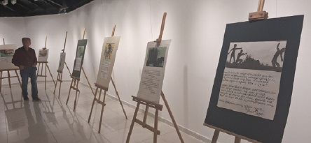 Yunus Yaşar’dan 111’inci sergi: Şiir, resim yine buluştu