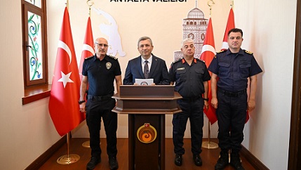 Antalya’da Güvenlik Toplantısı Yapıldı