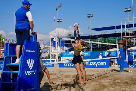 Alanya’da Dünya Plaj Voleybolu heyecanı başladı