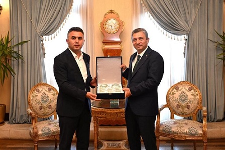 Antalyaspor Yönetiminden Vali Hulusi Şahin’e Ziyaret