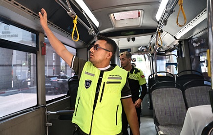 Antalya’da toplu ulaşımda klima denetimi