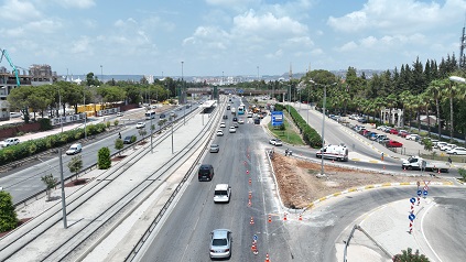 Antalya Büyükşehir’den trafiği rahatlatacak dokunuş