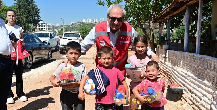 Çocuklar istedi, Başkan Kocagöz yaptı