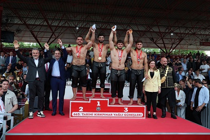 Kırkpınar’ın Başpehlivanı Erkan Taş Oldu