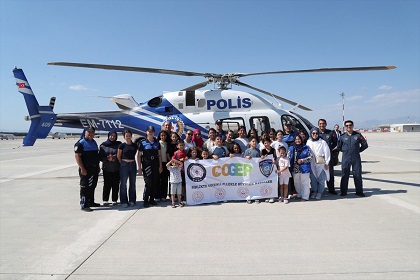 Antalya’da ÇOGEP kapsamında öğrencilere havacılık tanıtıldı