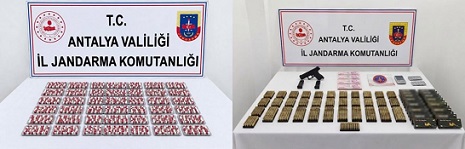 Antalya Kepez Ve Döşemealtı’nda Uyuşturucu Ve Silah Baskını