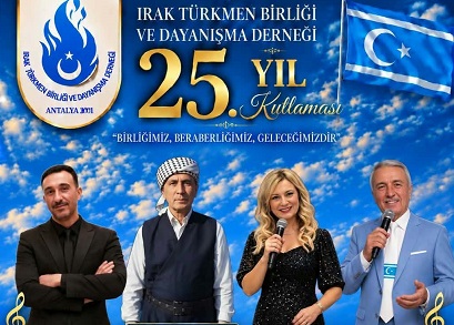Irak Türkmen Birliği 25. Yılını Antalya’da Kutlayacak